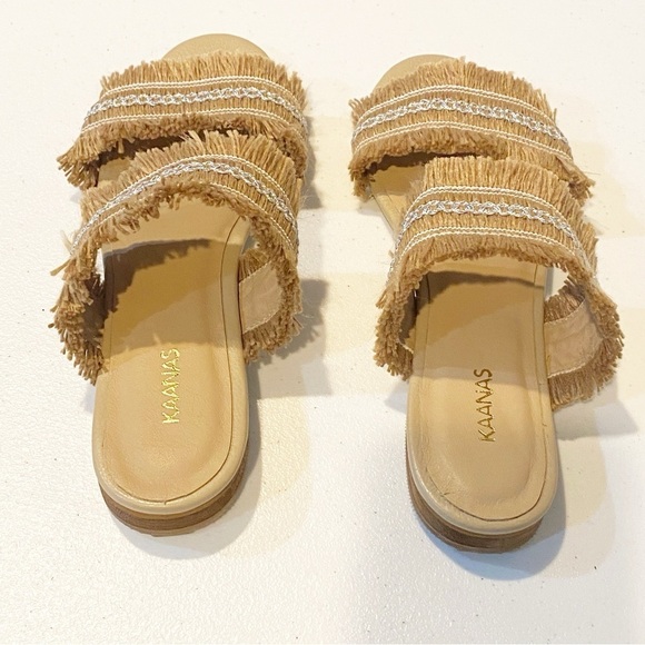 KAANAS Yassica Frayed Sandal - Picture 5 of 7